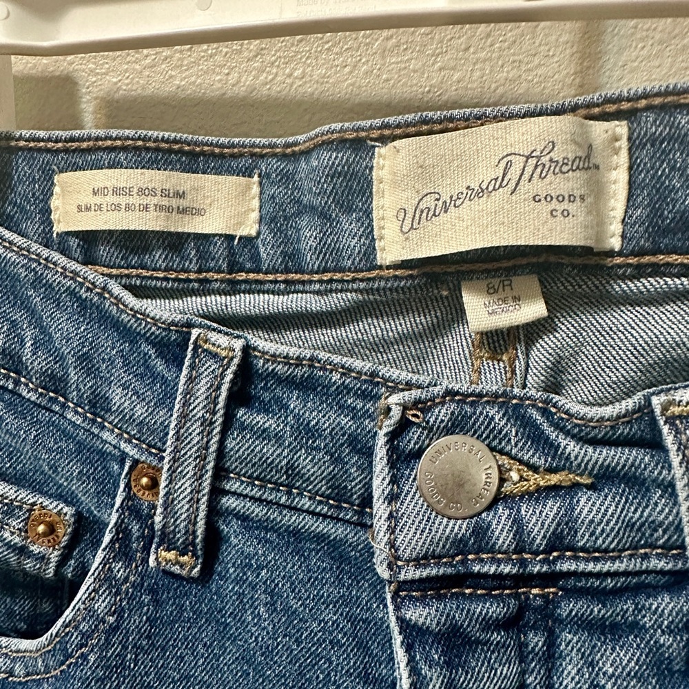 Universal Thread Mid Rise 80s Slim - Picture 2 of 6
